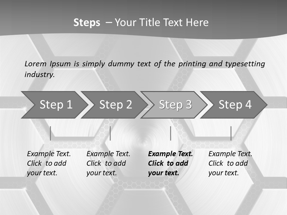 Grid Texture Techno PowerPoint Template