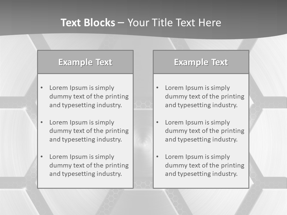 Grid Texture Techno PowerPoint Template