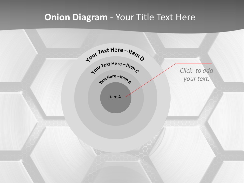 Grid Texture Techno PowerPoint Template