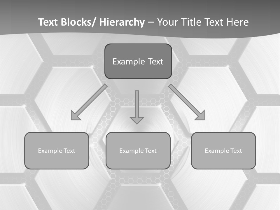 Grid Texture Techno PowerPoint Template