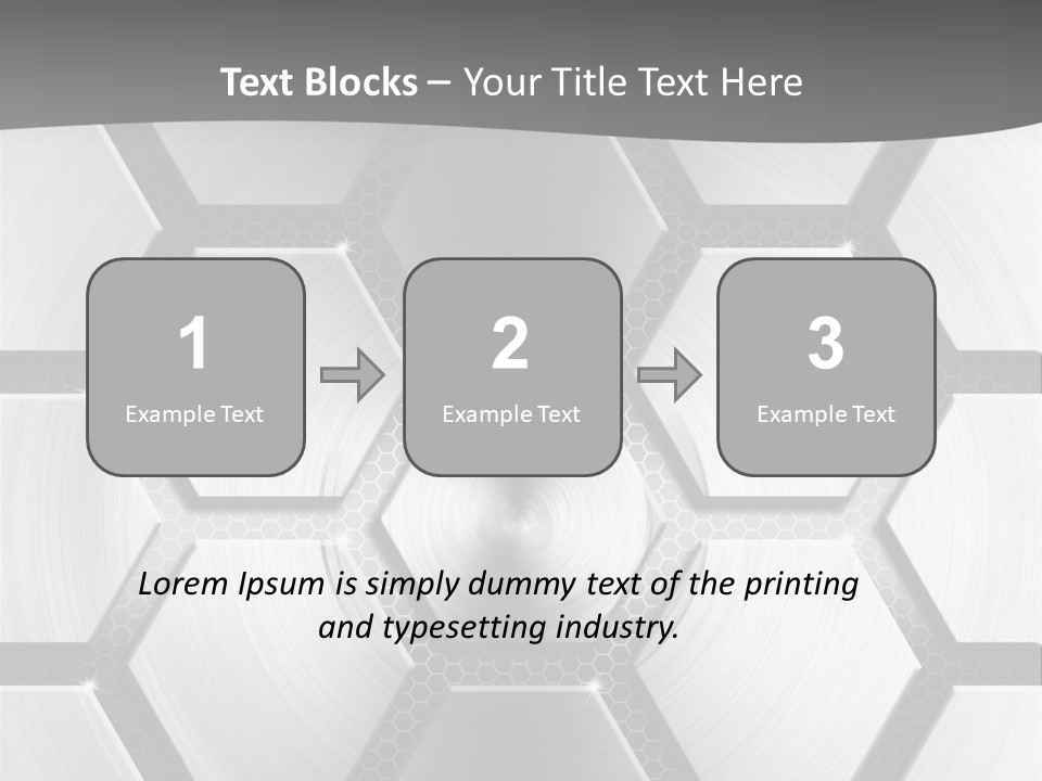 Grid Texture Techno PowerPoint Template