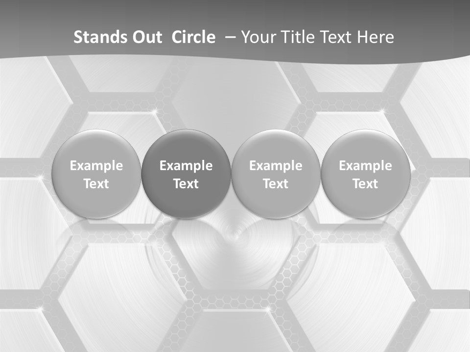 Grid Texture Techno PowerPoint Template