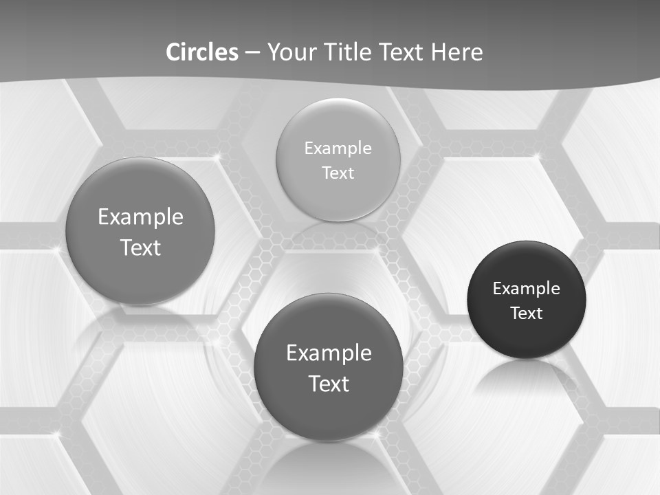 Grid Texture Techno PowerPoint Template