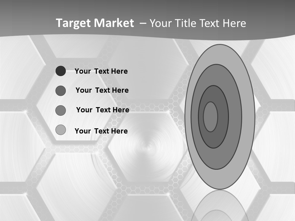 Grid Texture Techno PowerPoint Template