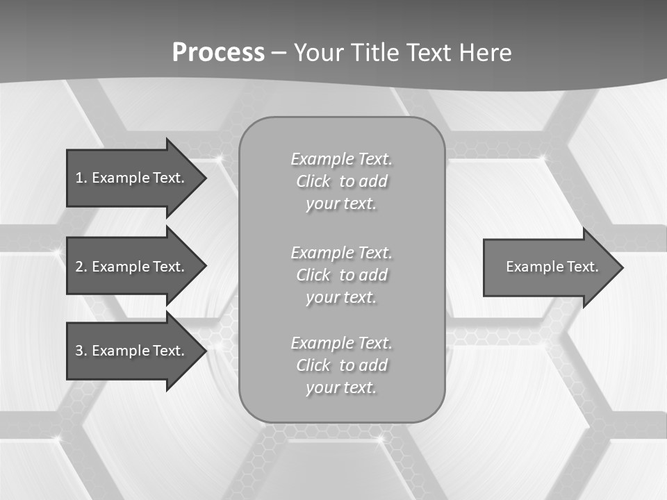 Grid Texture Techno PowerPoint Template