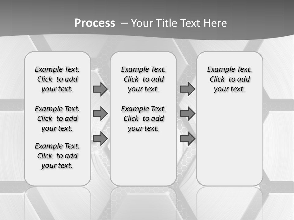 Grid Texture Techno PowerPoint Template