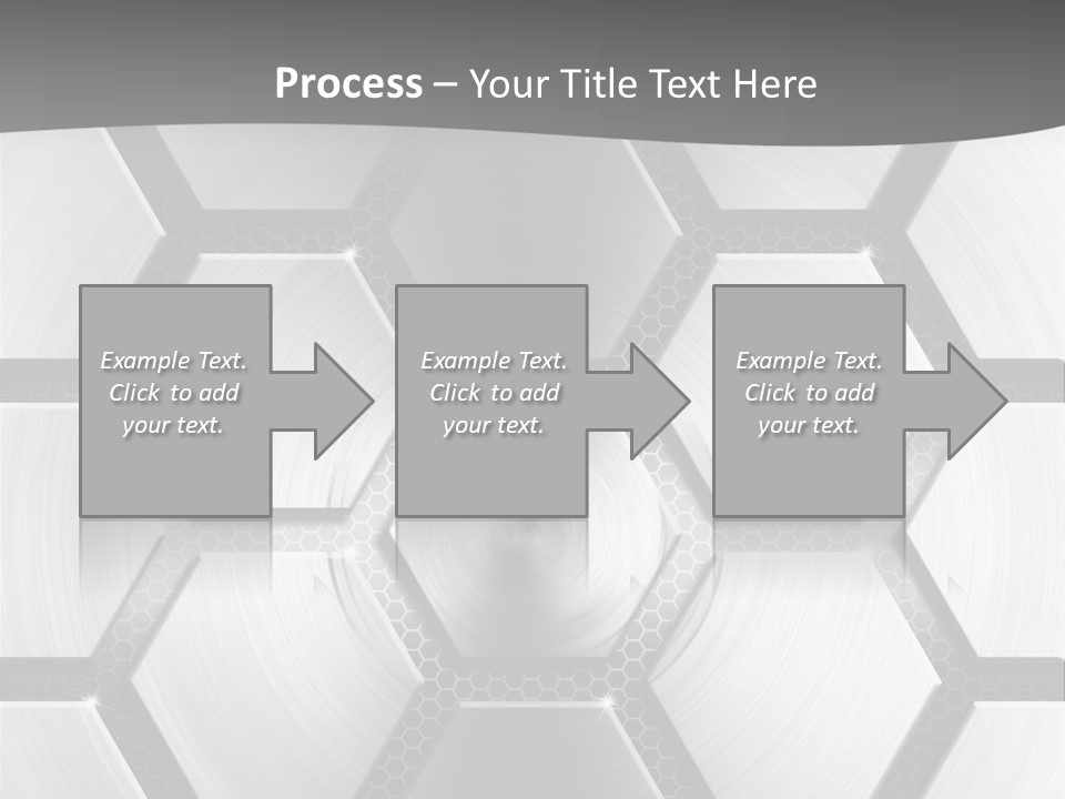 Grid Texture Techno PowerPoint Template