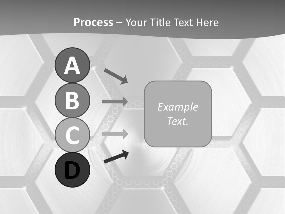 Grid Texture Techno PowerPoint Template