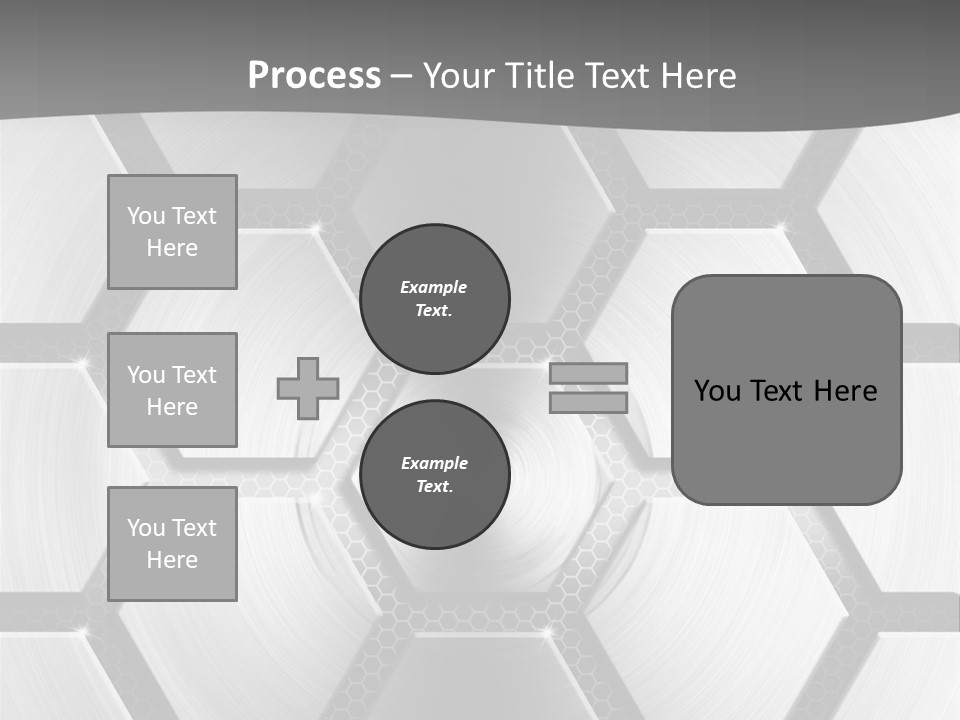 Grid Texture Techno PowerPoint Template