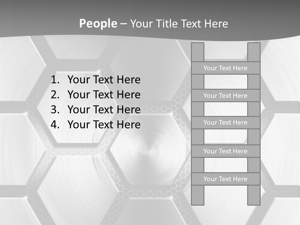 Grid Texture Techno PowerPoint Template