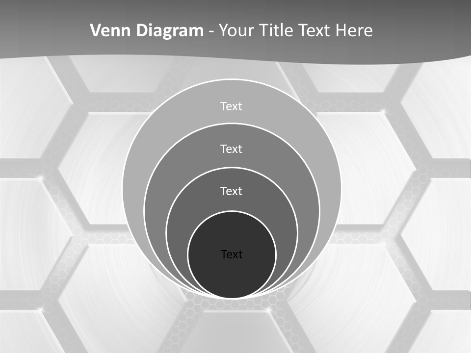 Grid Texture Techno PowerPoint Template