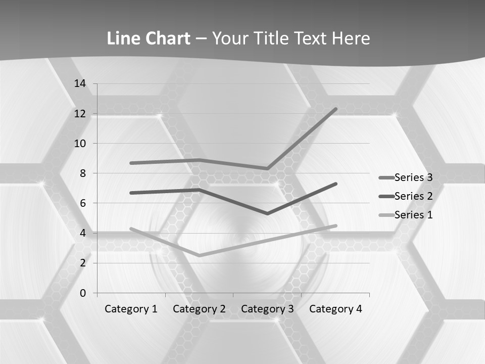 Grid Texture Techno PowerPoint Template