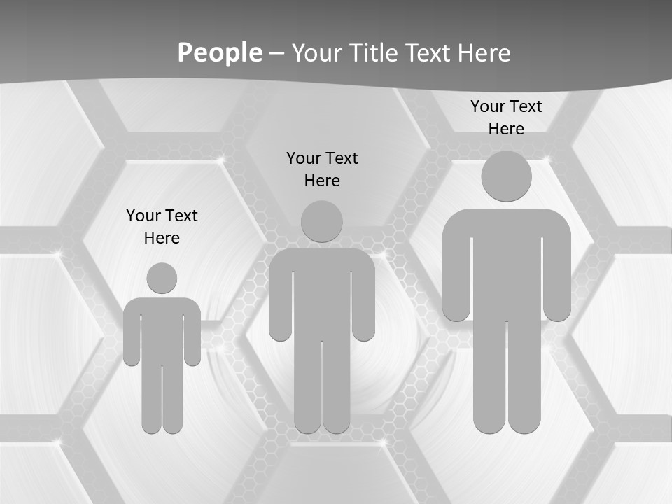 Grid Texture Techno PowerPoint Template