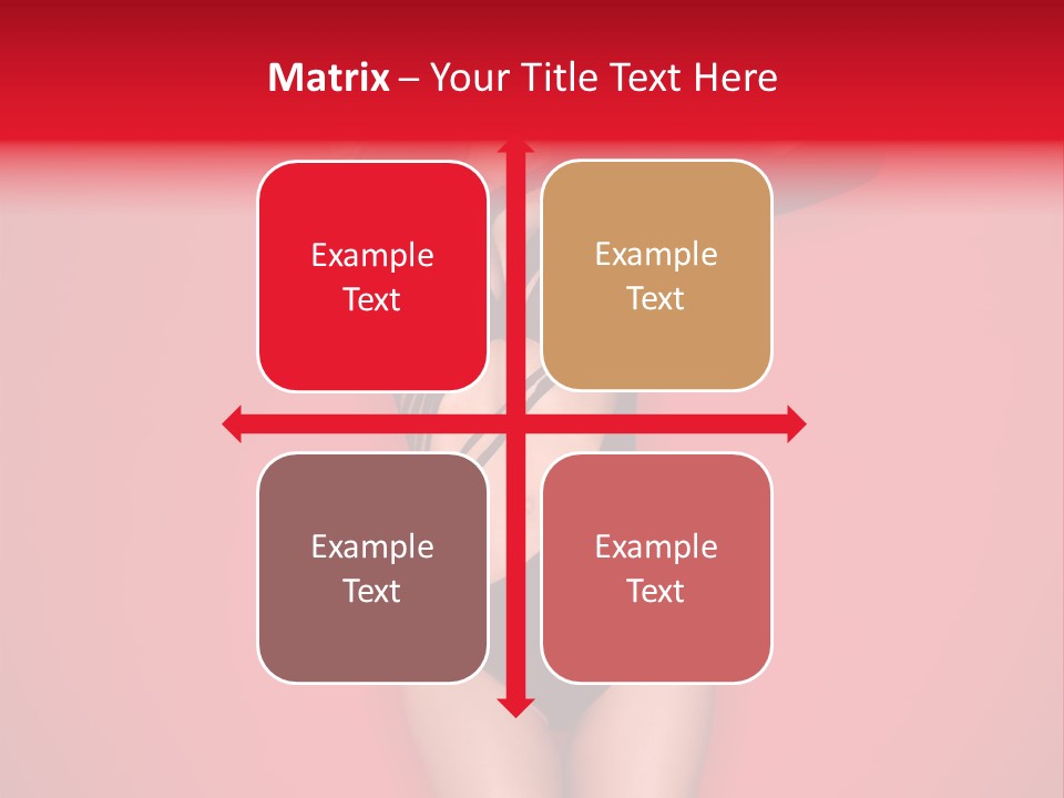 Pose Female Black PowerPoint Template