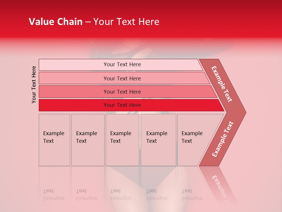 Pose Female Black PowerPoint Template