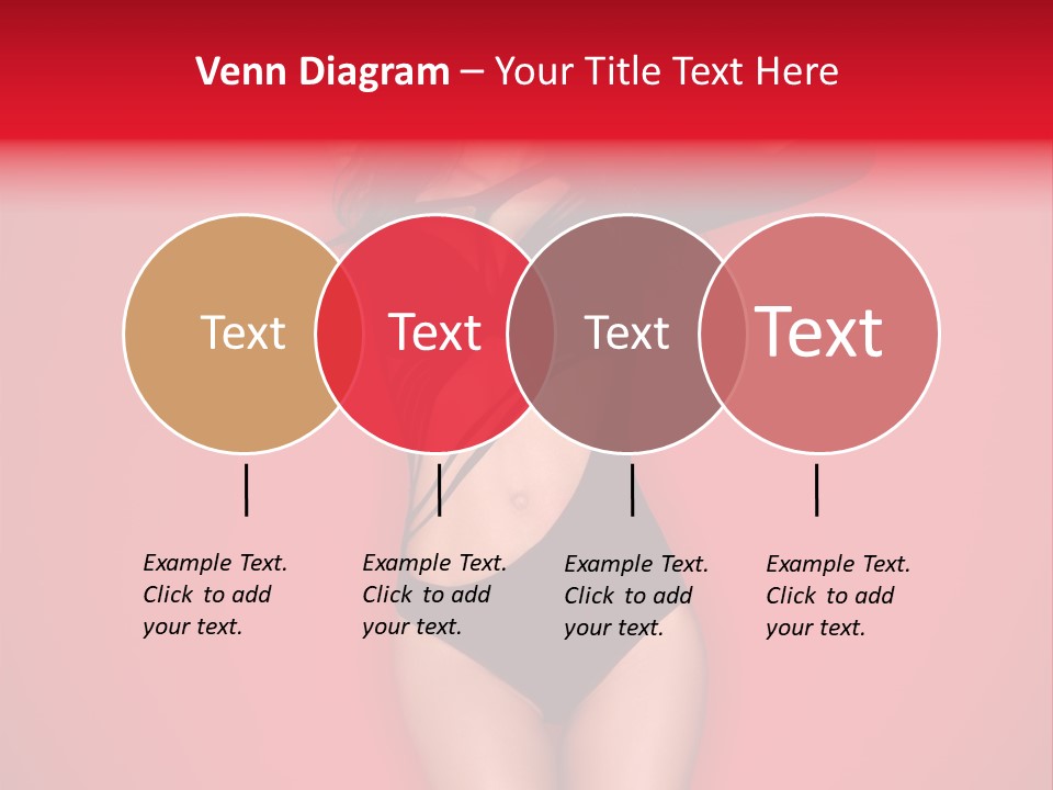 Pose Female Black PowerPoint Template