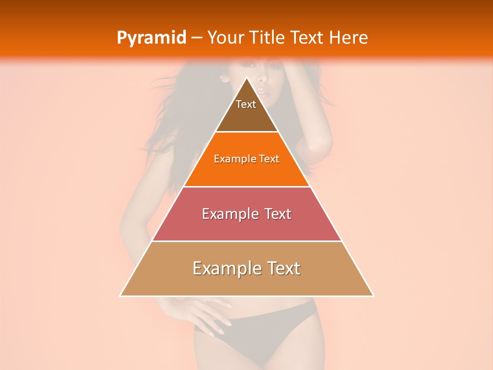 Woman Sensuality Hair PowerPoint Template