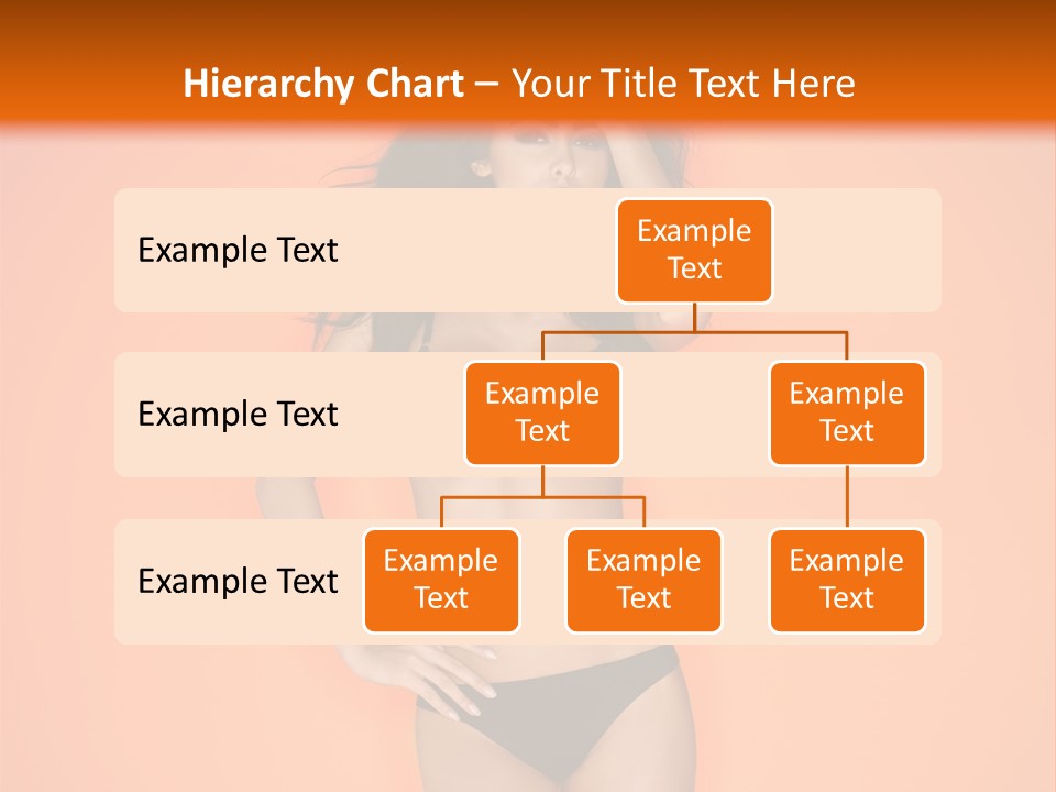 Woman Sensuality Hair PowerPoint Template
