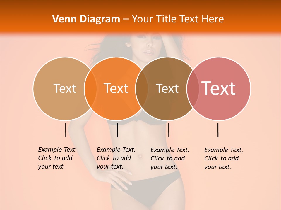 Woman Sensuality Hair PowerPoint Template
