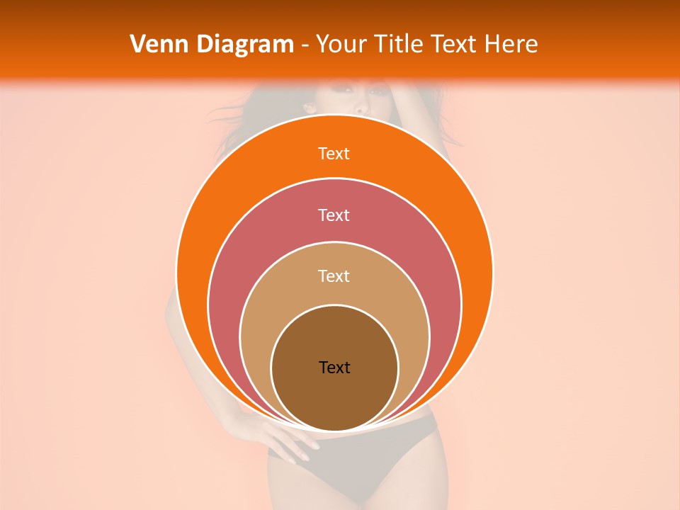 Woman Sensuality Hair PowerPoint Template