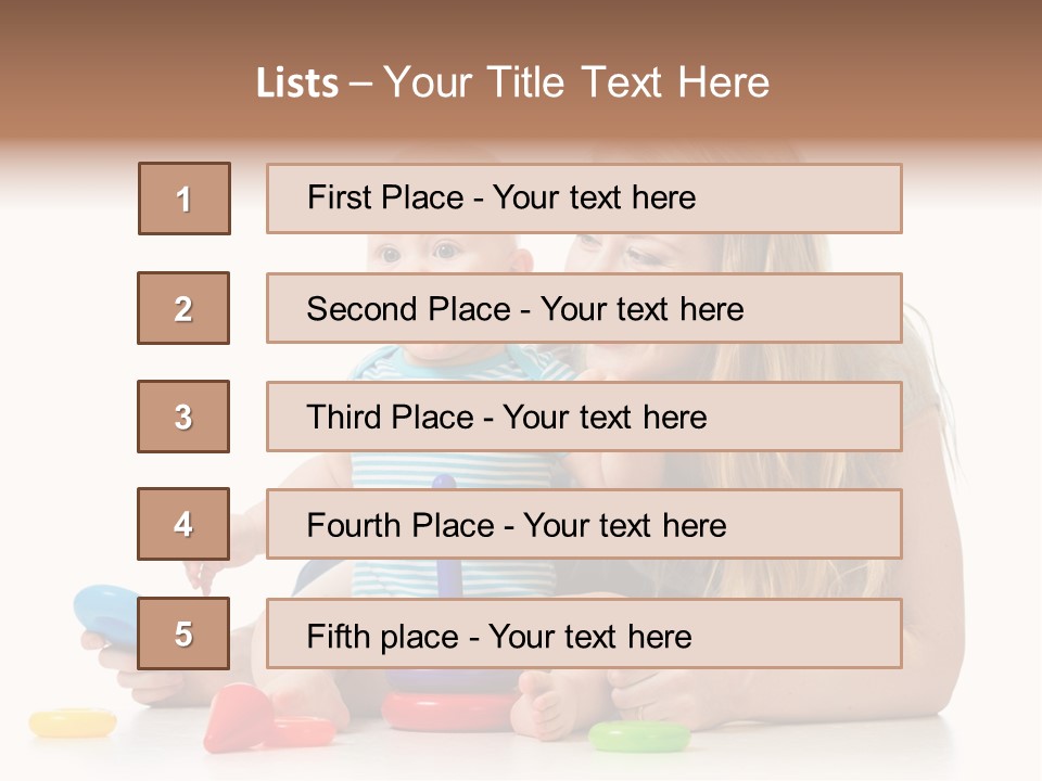Game Small Playground PowerPoint Template