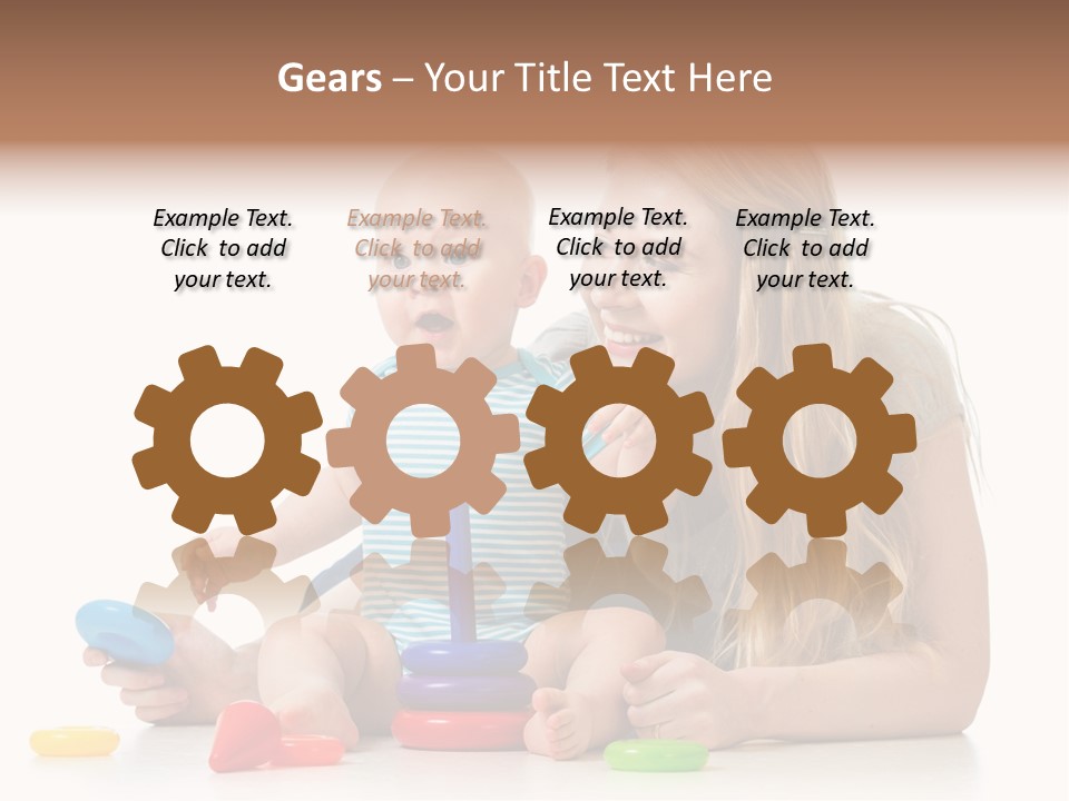 Game Small Playground PowerPoint Template