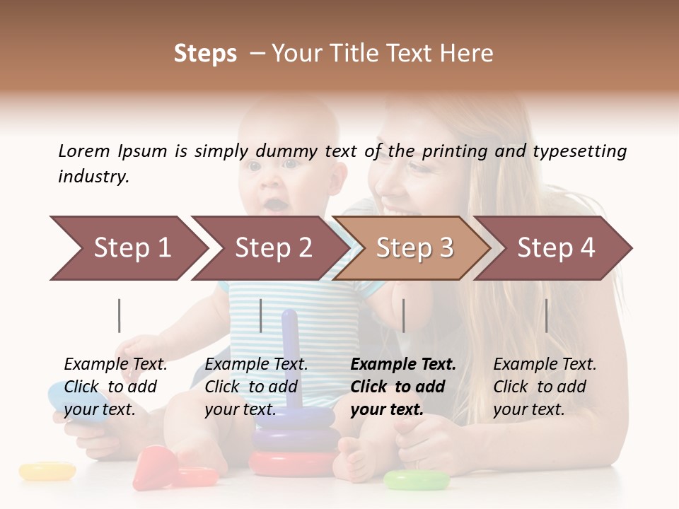 Game Small Playground PowerPoint Template