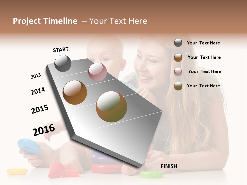 Game Small Playground PowerPoint Template