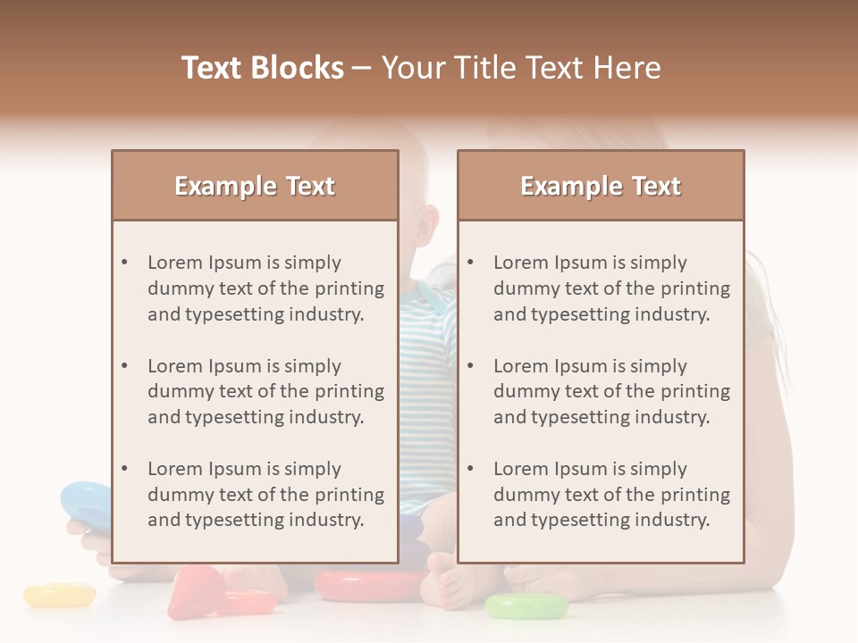 Game Small Playground PowerPoint Template