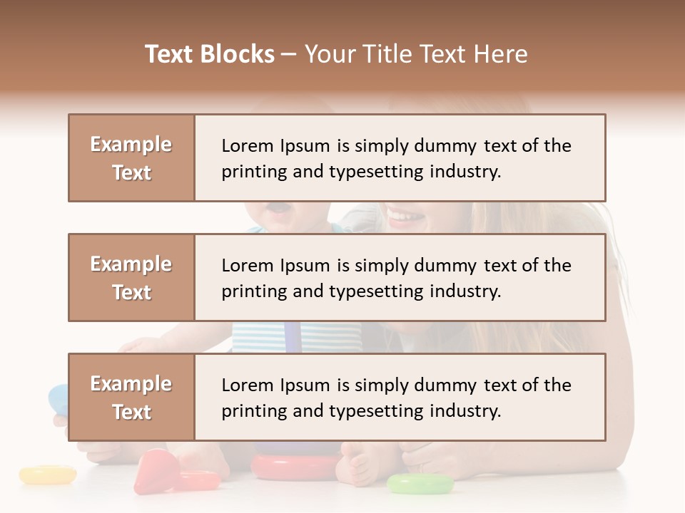 Game Small Playground PowerPoint Template