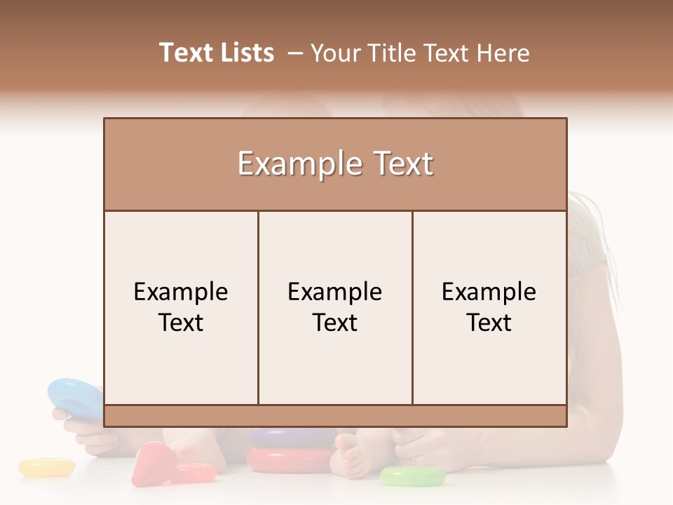 Game Small Playground PowerPoint Template