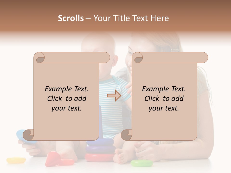 Game Small Playground PowerPoint Template