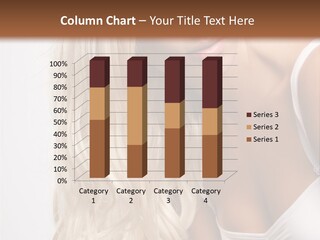 Woman Colouring Young PowerPoint Template