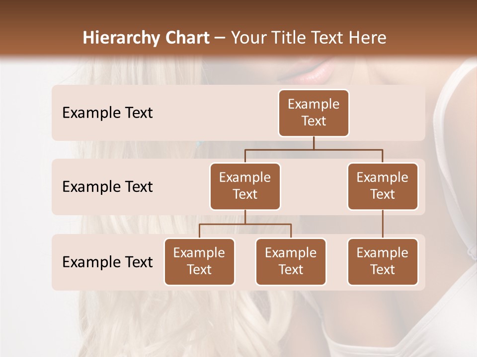 Woman Colouring Young PowerPoint Template