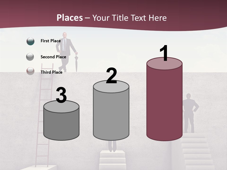 Outdoor Solution Smiling PowerPoint Template