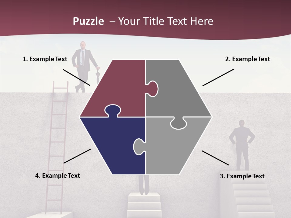 Outdoor Solution Smiling PowerPoint Template