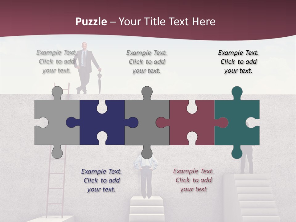 Outdoor Solution Smiling PowerPoint Template