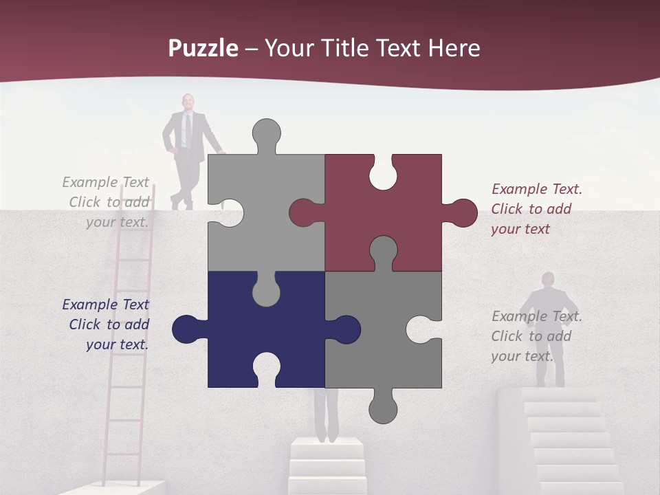 Outdoor Solution Smiling PowerPoint Template