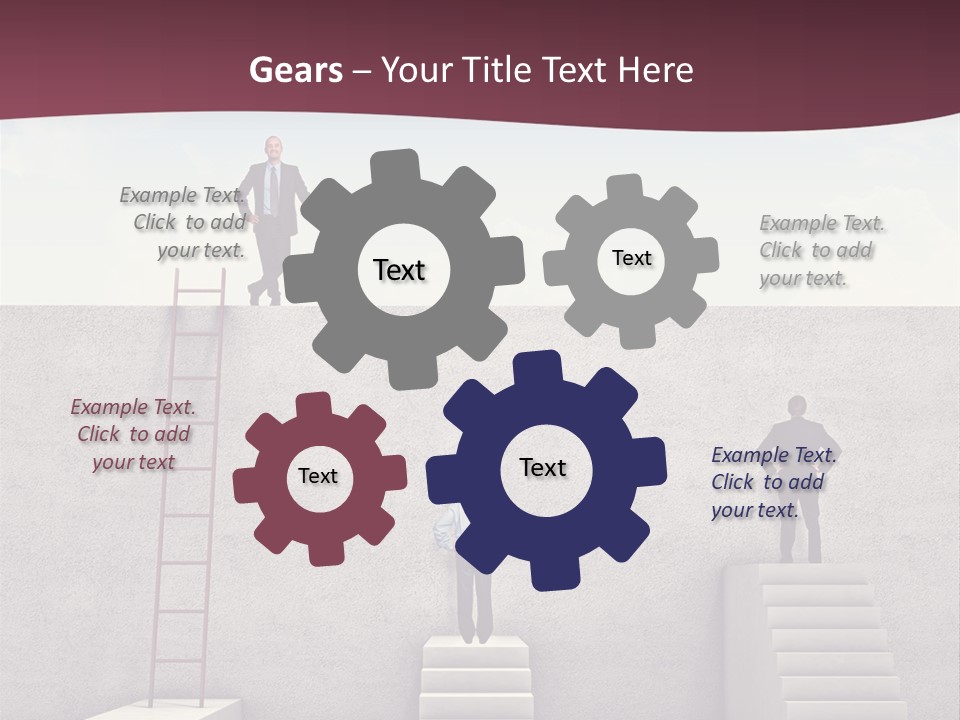 Outdoor Solution Smiling PowerPoint Template
