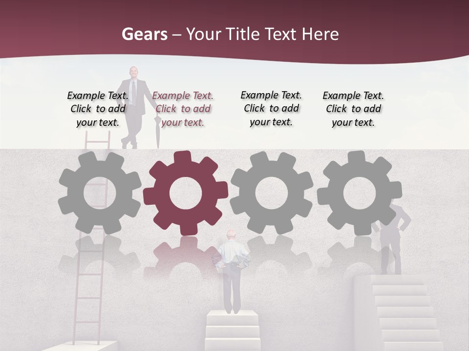 Outdoor Solution Smiling PowerPoint Template