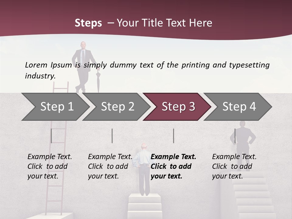 Outdoor Solution Smiling PowerPoint Template