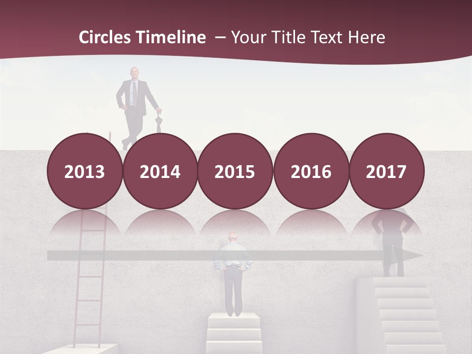 Outdoor Solution Smiling PowerPoint Template