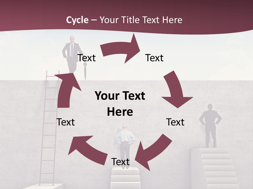 Outdoor Solution Smiling PowerPoint Template