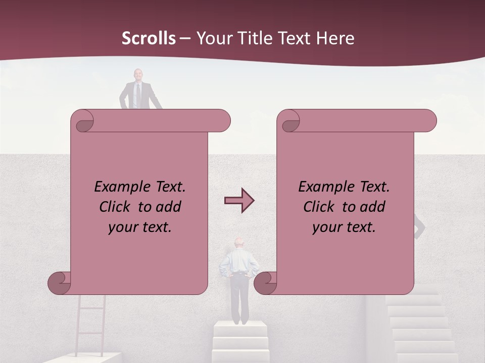 Outdoor Solution Smiling PowerPoint Template