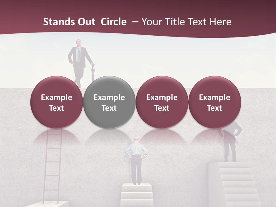 Outdoor Solution Smiling PowerPoint Template