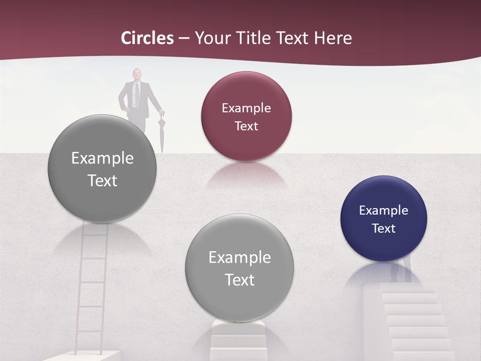 Outdoor Solution Smiling PowerPoint Template