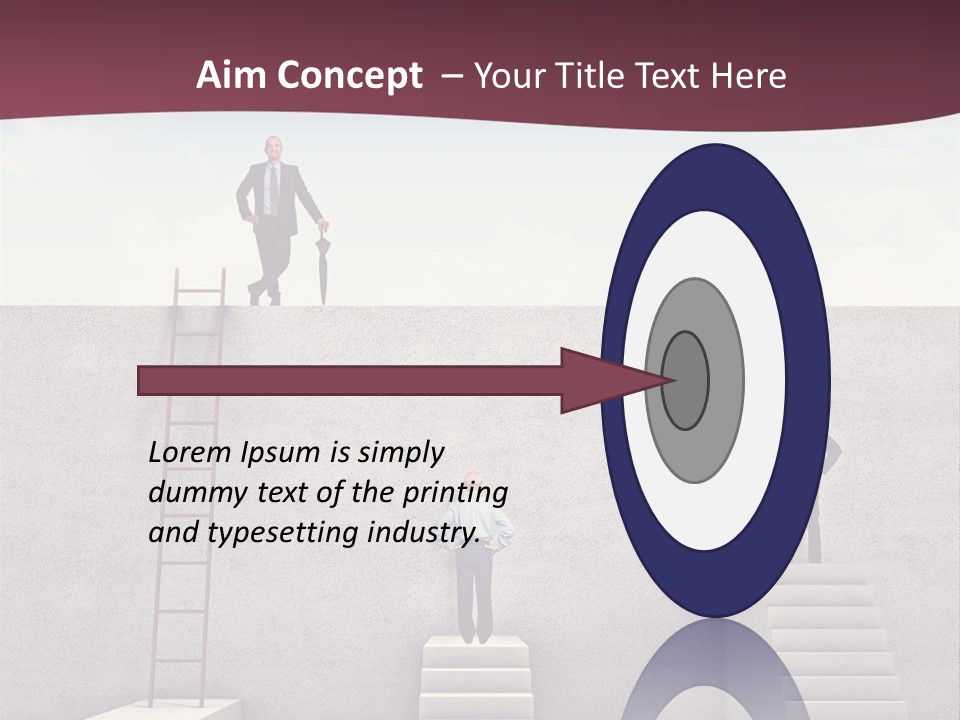 Outdoor Solution Smiling PowerPoint Template