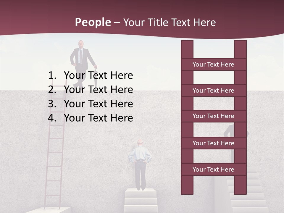 Outdoor Solution Smiling PowerPoint Template