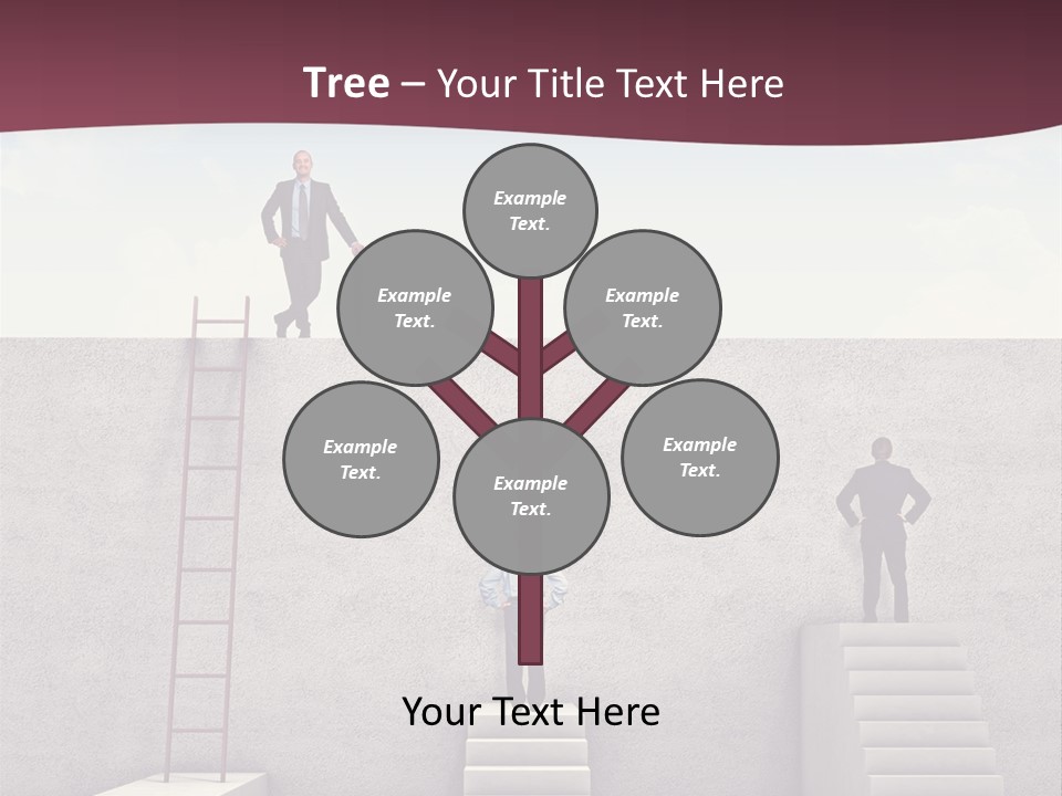 Outdoor Solution Smiling PowerPoint Template
