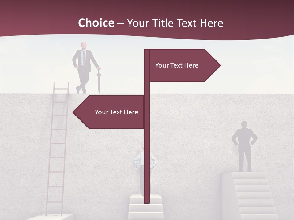 Outdoor Solution Smiling PowerPoint Template
